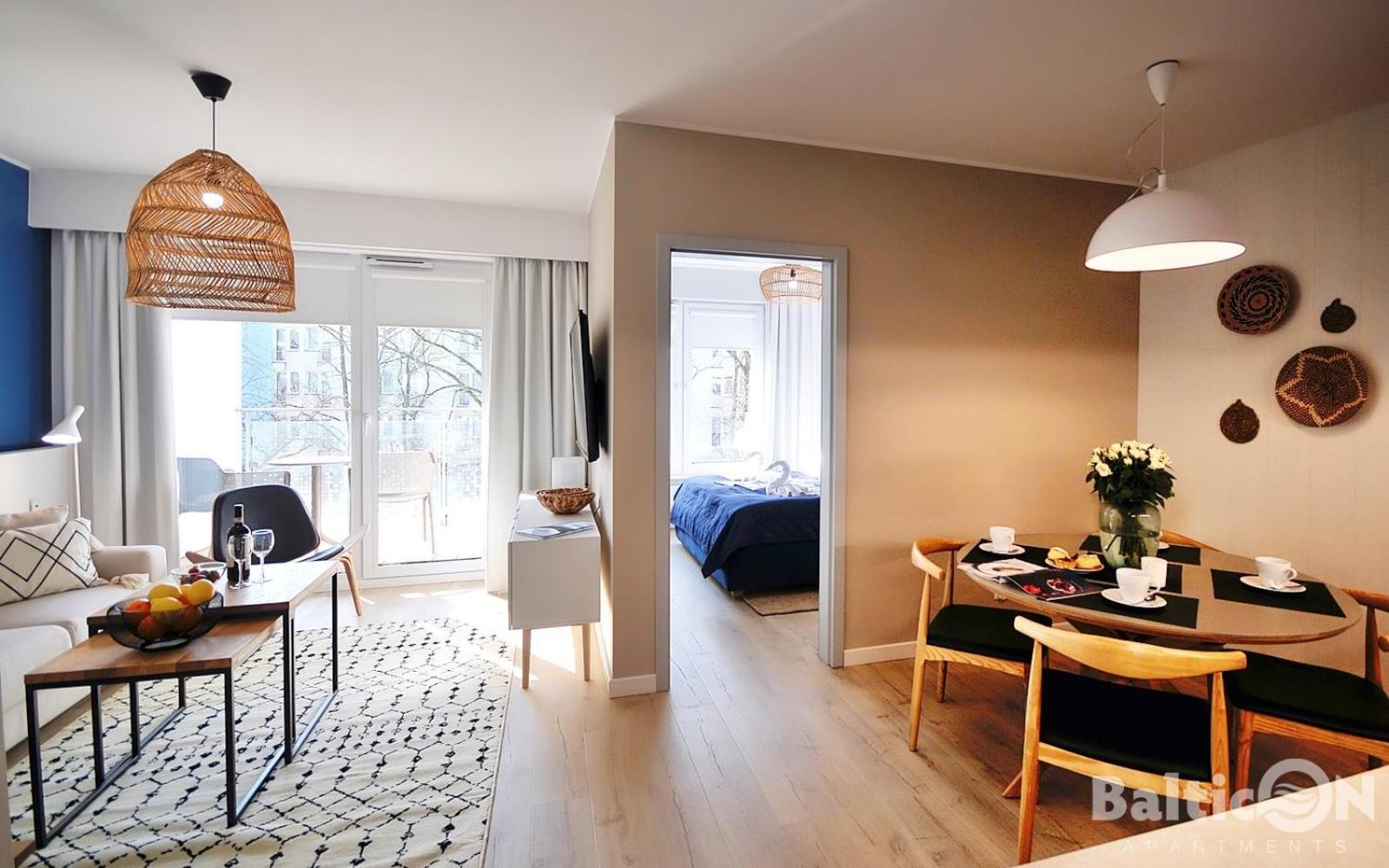Apartamenty Balticon Nadmorskie Tarasy Kołobrzeg Habitación foto
